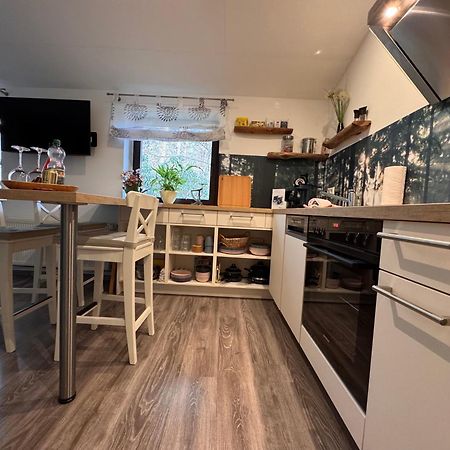 Ferienhaus Im Wald Borkwalde Bagian luar foto