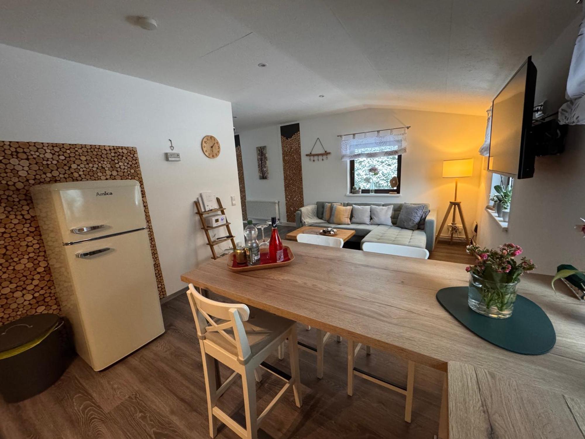 Ferienhaus Im Wald Borkwalde Bagian luar foto
